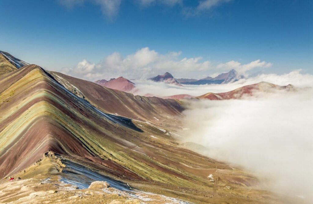 7-Colored Mountain in February