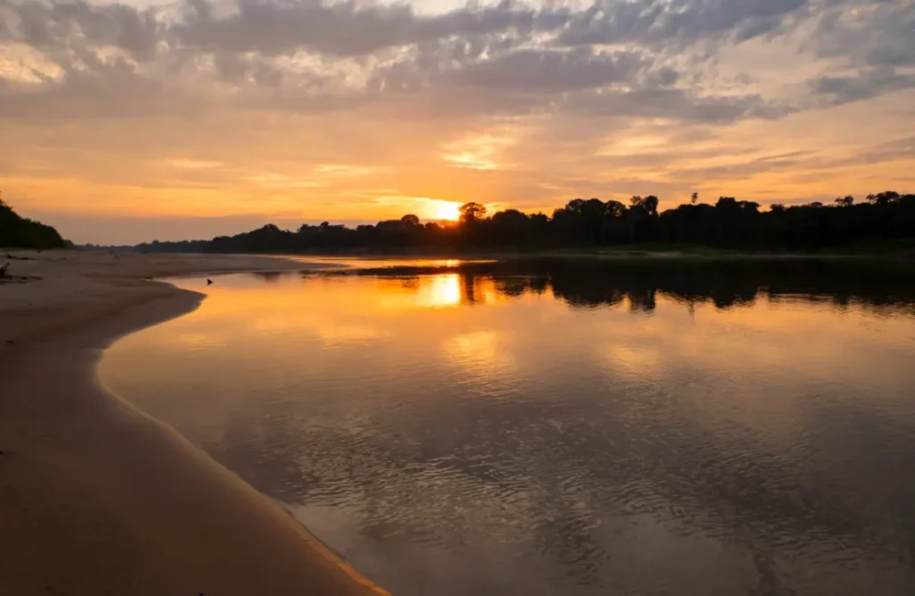 Enjoy these landscapes during a tour in Manu's Amazon jungle.