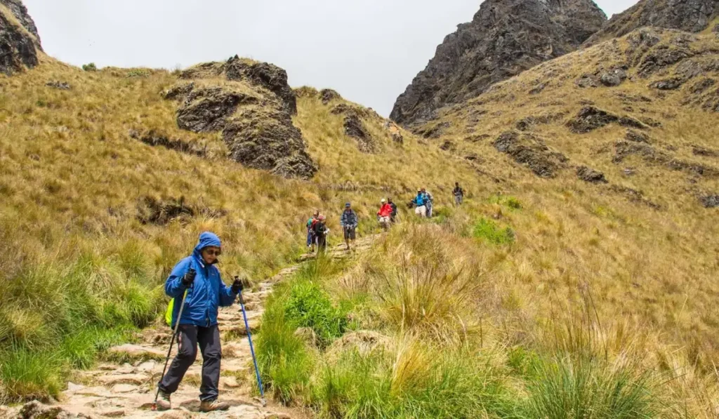 Archaeological Sites on the Inca Trail to Machu Picchu
